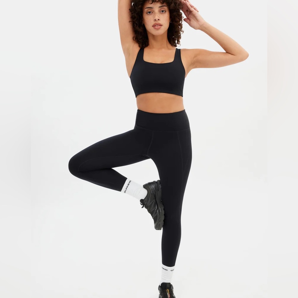 Girlfriends Collective Black High Rise Leggings Size L